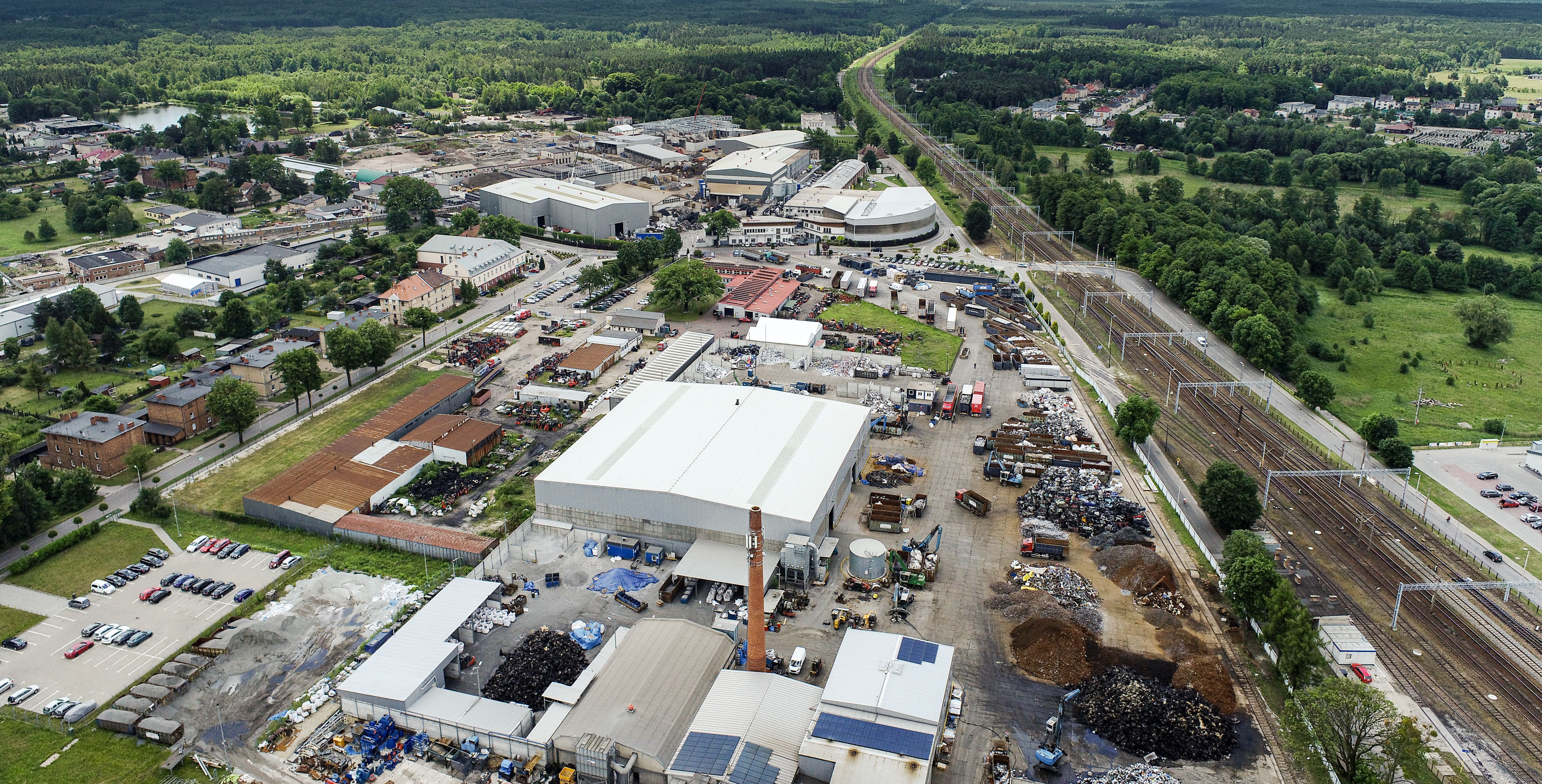 Hemarpol z lotu ptaka