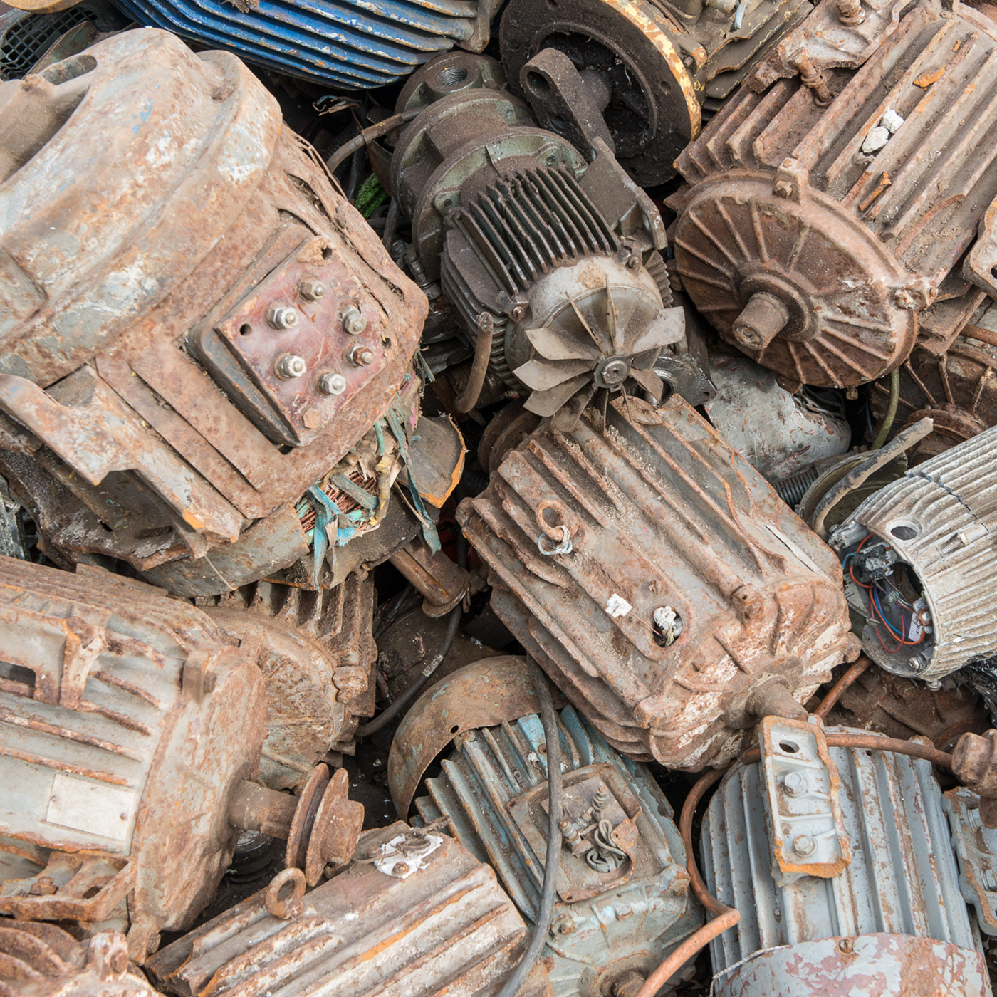 Hemarpol- Copper-Iron electric motor scrap